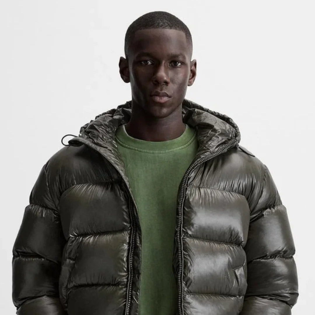 Doudoune Puffer - Kaki